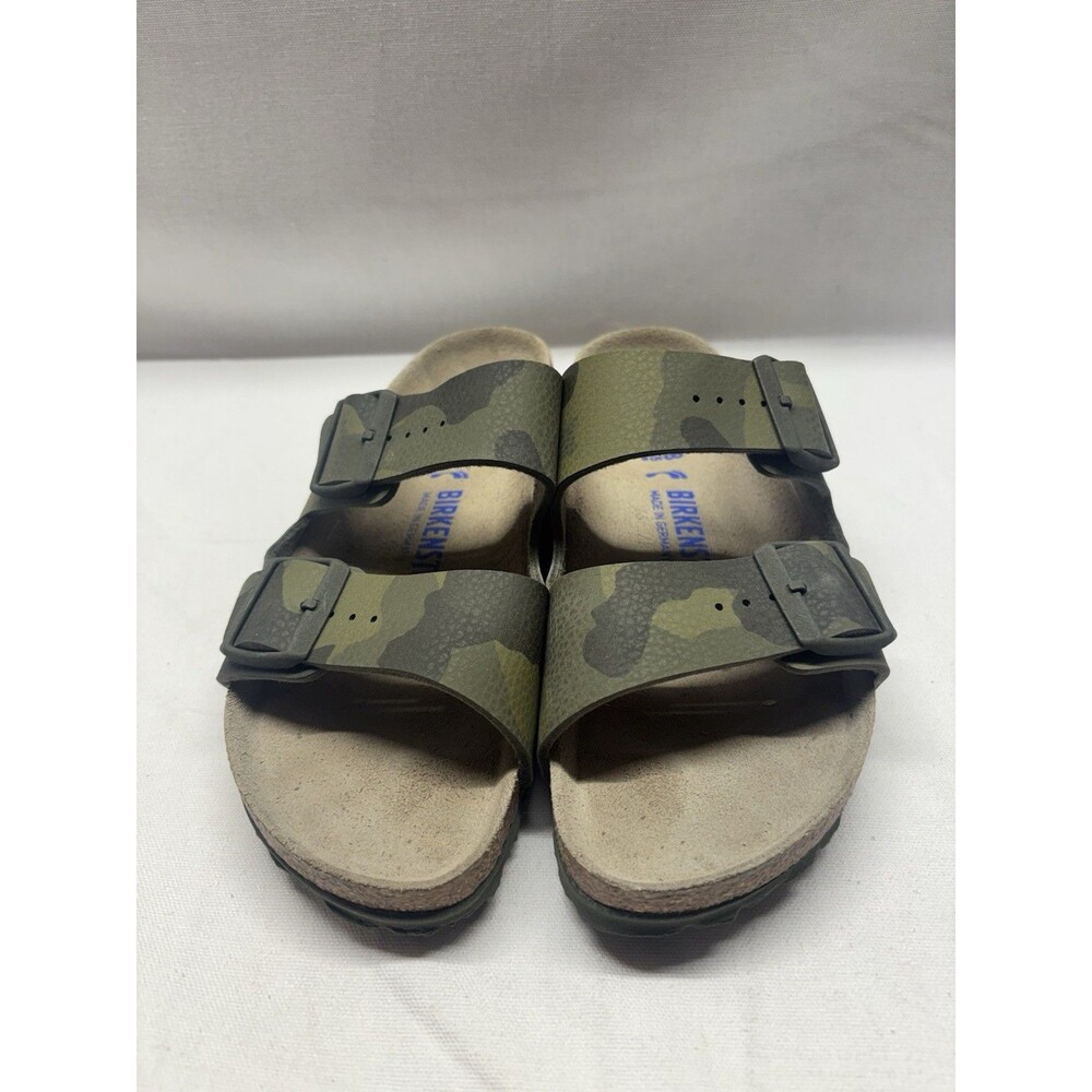 Birkenstock Arizona Soft Footbed Camo Green Sandals EU 38 US 7-7.5